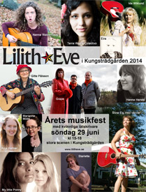 Lilith Eve i Kungsträdgården 2014